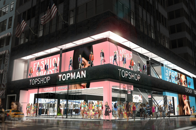 Владелец Topshop закроет магазины в Британии и США