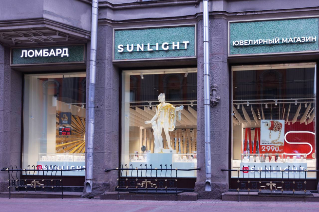 SUNLIGHT открыл флагман на месте элитного бутика «Самоцветы» на Арбате (Фото)