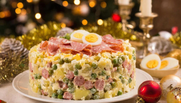 АШАН подсчитал стоимость салата Оливье в 2025 году