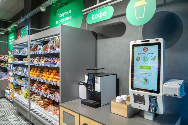 «Пятёрочка» проанализировала спрос в магазинах с полностью автоматизированной системой покупок #Налету