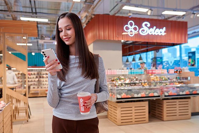 В кафе Select сети «Перекрёсток» перешли на кофейное зерно из 100% арабики