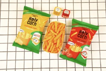 Holy Corn запустил кукурузные «палочки фри» с соусами Heinz внутри!