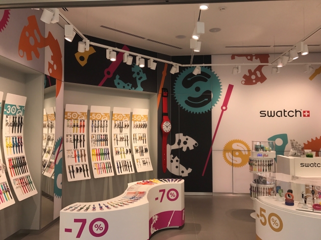 В Outlet Village Пулково открылся аутлет Swatch В Outlet Village Пулково открылся аутлет Swatch