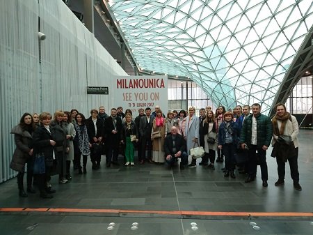 РАФИ организовала поездку российских байеров на 24-ю текстильную выставку Milano Unica РАФИ организовала поездку российских байеров на 24-ю текстильную выставку Milano Unica