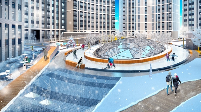 В районе «Большого Сити» откроется торговый комплекс «Фили Град»