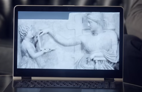 «М.Видео» сняла мокьюментари-видео про ноутбуки в Древней Греции