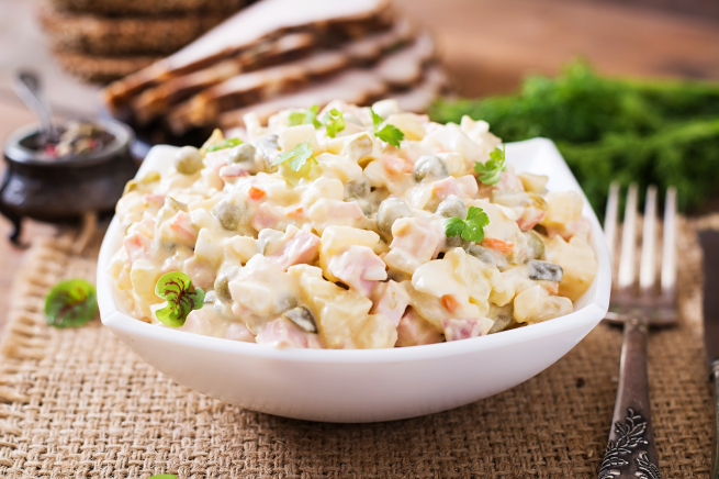 Средняя стоимость набора продуктов для «Оливье» выросла на 10% Средняя стоимость набора продуктов для «Оливье» выросла на 10%