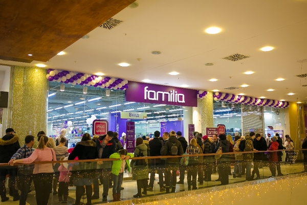 Familia открывает первые магазины в Барнауле и Новокузнецке
