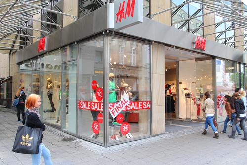 H&M увеличил объем продаж в июле на 10%
