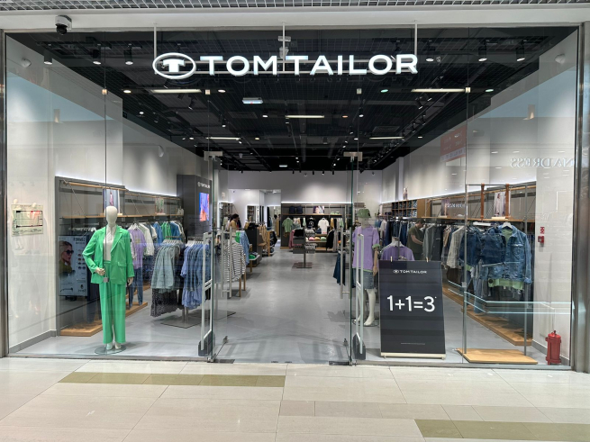 Первый магазин Tom Tailor открылся в Уфе Первый магазин Tom Tailor открылся в Уфе
