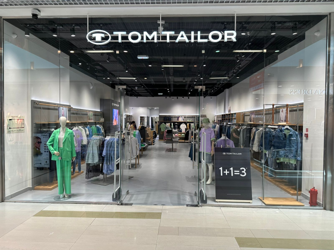 Первый магазин Tom Tailor открылся в Уфе