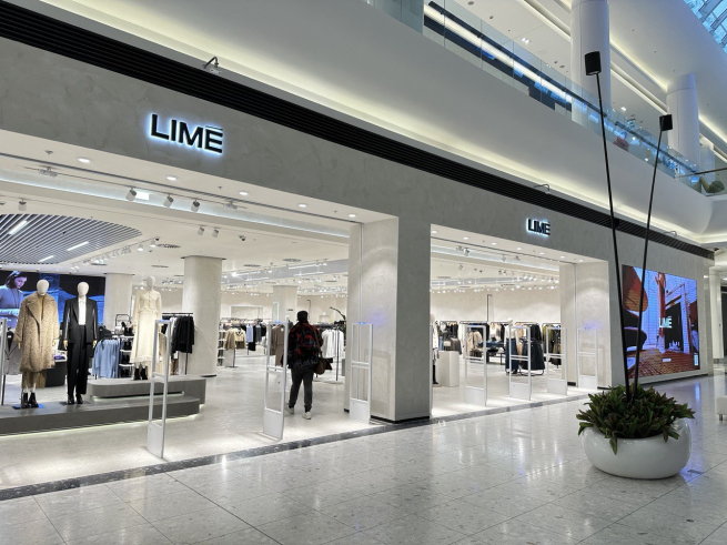 Обновленный полноформатный магазин LIMÉ В ТРЦ «Ривьера» увеличил площадь в 8 раз
