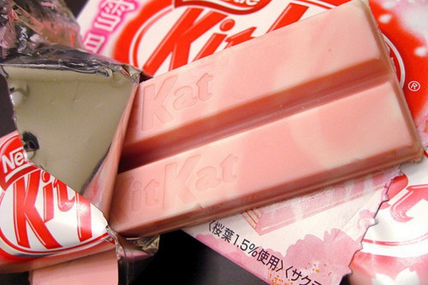 Nestle выпустила в продажу розовый Kit-Kat 
