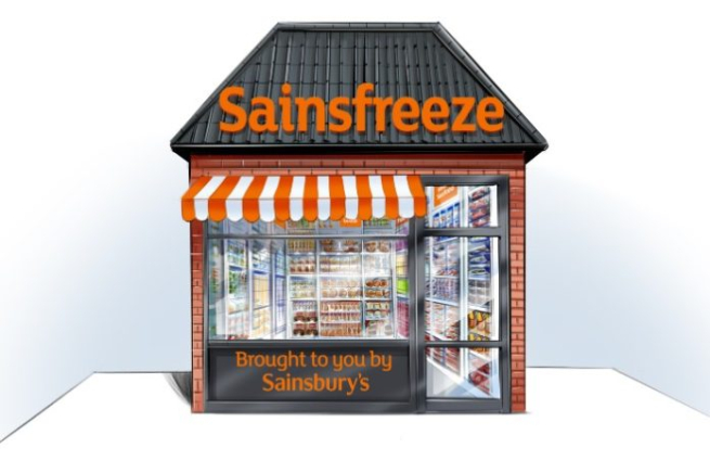 Sainsbury's откроет pop-up магазин, в котором будут бесплатно раздавать замороженные продукты Sainsbury's откроет pop-up магазин, в котором будут бесплатно раздавать замороженные продукты
