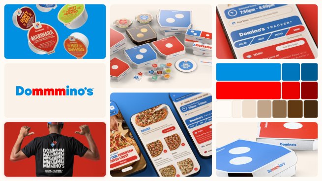 Domino's Pizza впервые с 2012 года провела ребрендинг Domino's Pizza впервые с 2012 года провела ребрендинг