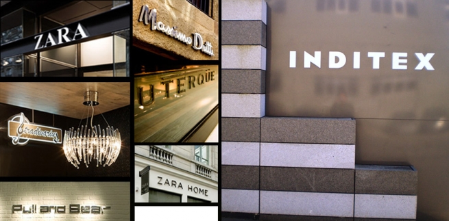  Чистая прибыль ритейлера Inditex выросла на 5% в 2014 году