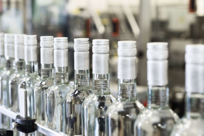 В первом полугодии 2021 в России снизилось производство алкоголя на 2,3%