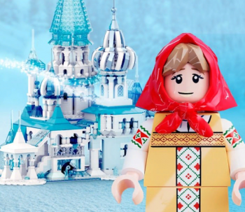 Петербургский художник показал дизайн Lego по мотивам сказки «Морозко»