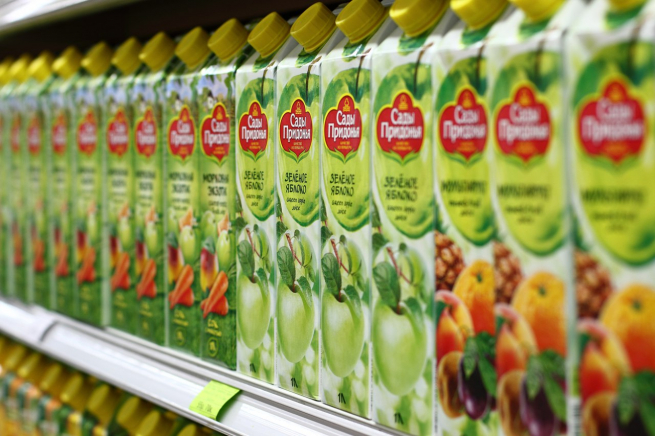 «Сады Придонья» упростили дизайн упаковки соков из-за санкций