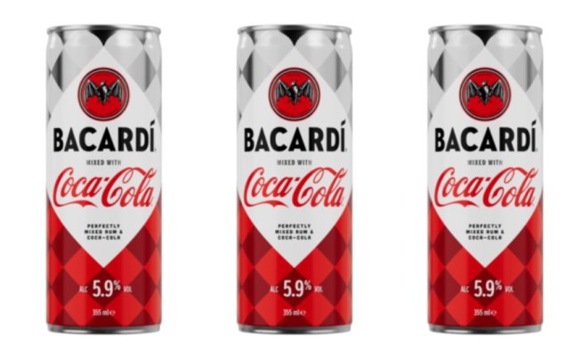 Coca-Cola и Bacardi выпустят кобрендовый алкогольный коктейль