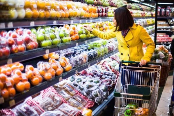 Производство продуктов питания в первом полугодии увеличилось на 1,7%