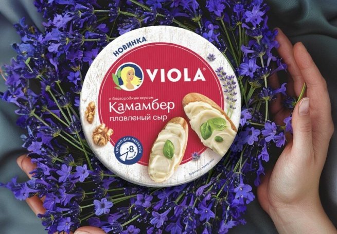 Viola начнет выпуск плавленого сыра «Камамбер»