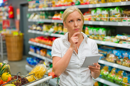В супермаркетах могут появиться памятки о здоровом питании