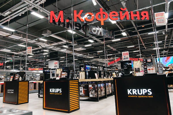 М.Видео-Эльдорадо: спрос на кофемашины вырос на 14%