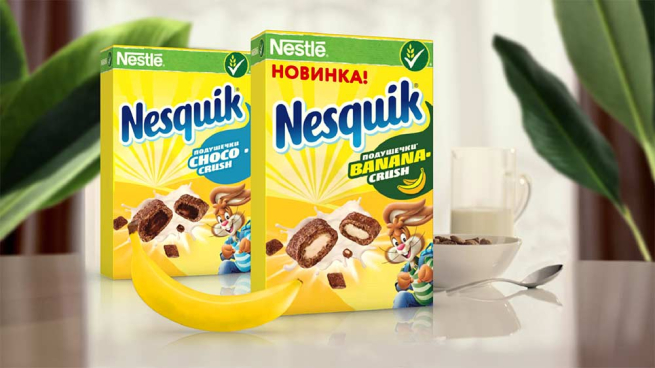 Nestle зарегистрировала в России бренд Nesquik