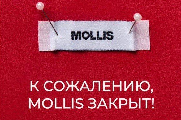 Mollis закрыл магазины и онлайн-платформу