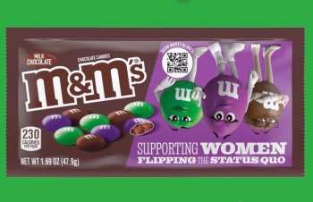 M&M’s выпустит пачку конфет полностью с женскими персонажами