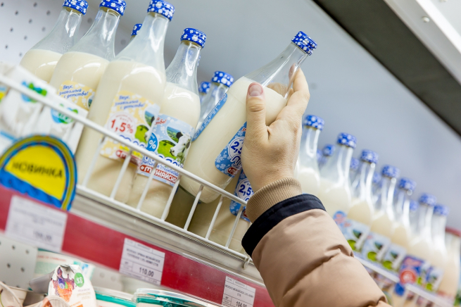 Роскачество проверило разделение молочных полок в магазинах