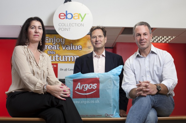 EBay запускает совместную программу с сетью Argos
