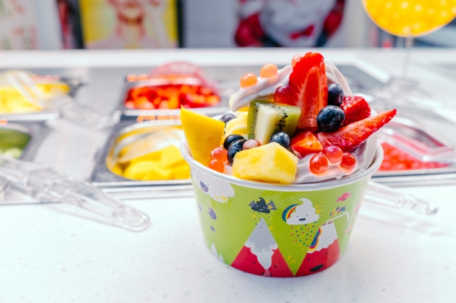 Tutti Frutti Frozen Yogurt открыли кафе в «сердце» Москвы