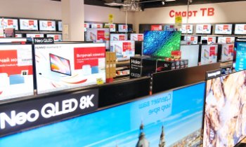 «М.Видео-Эльдорадо»: продажи телевизоров российских брендов выросли в 1,6 раза