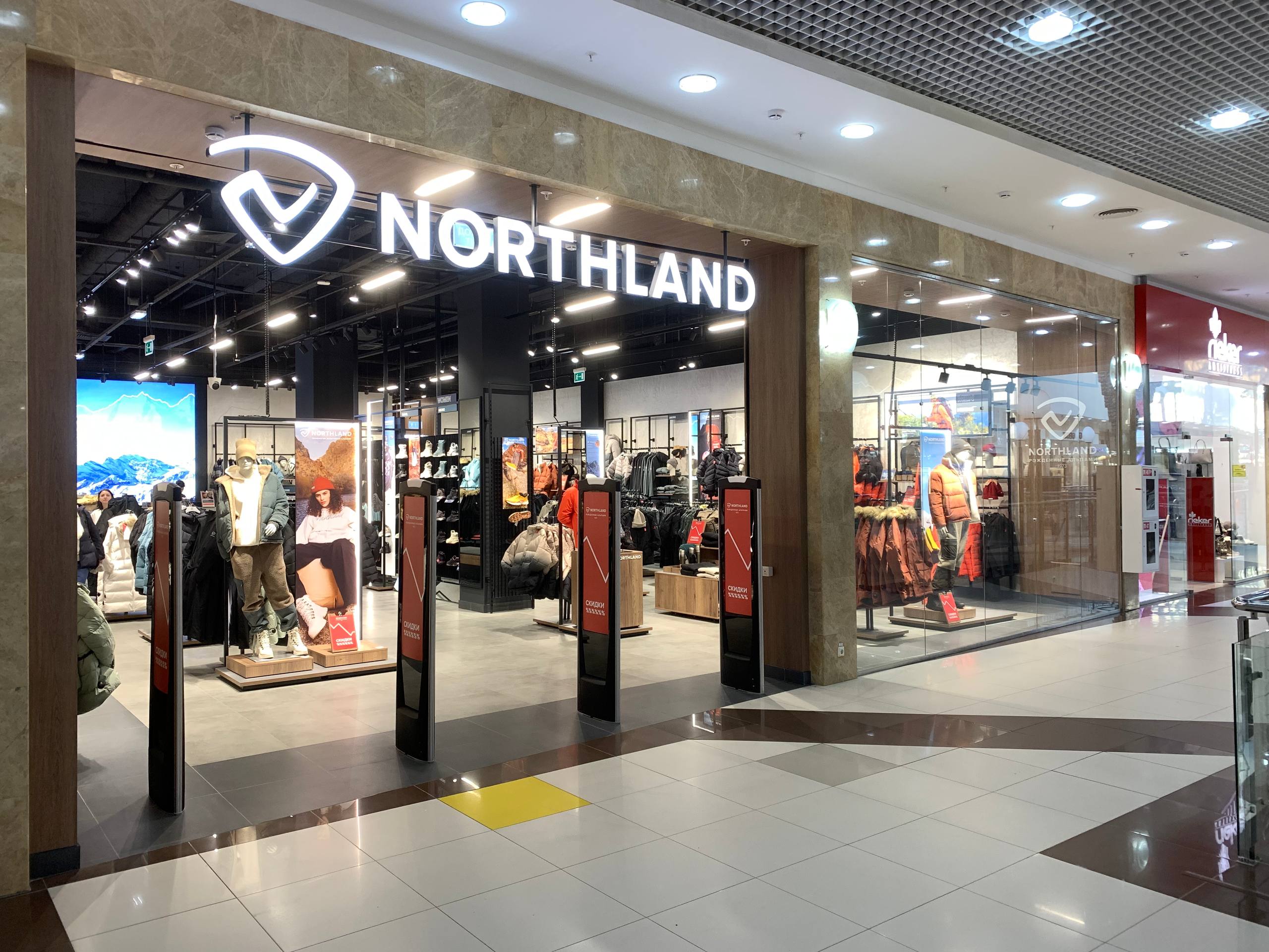 Northland открыл первые монобрендовые магазины в России