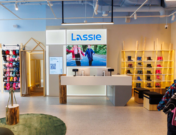 Lassie открыл первый фирменный магазин в Санкт-Петербурге