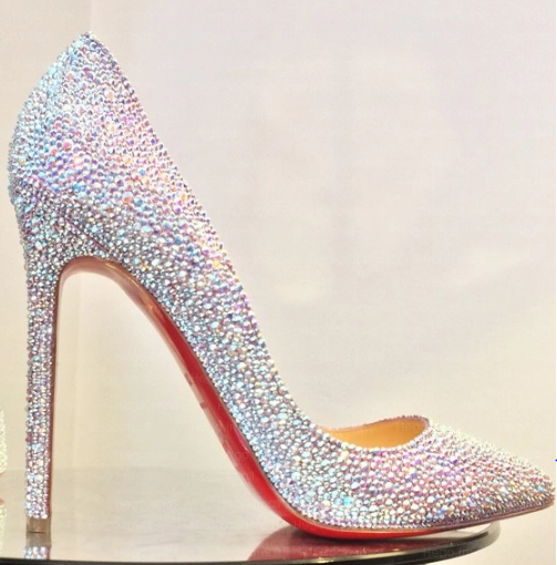 Туфли-имитация Christian Louboutin