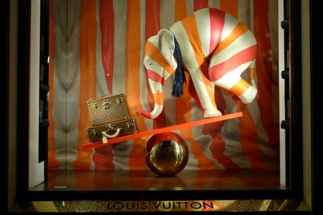 визуальный мерчендайзинг, Louis Vuitton