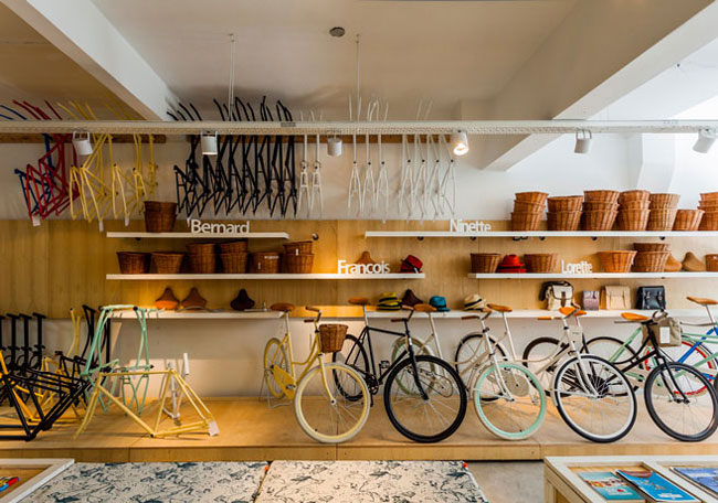 Самые стильные магазины недели: верный друг велосипед