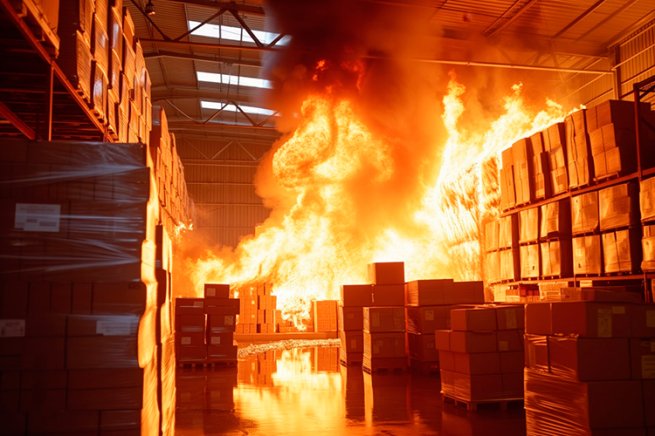 Склады в огне: как «оговорка» в договорах меняет сегмент страхования складов от пожаров