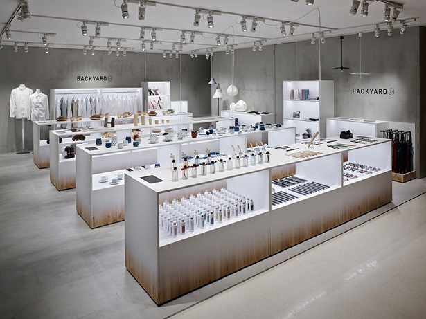 Магазин товаров для дома by | n от дизайн-студии Nendo, Токио, Япония