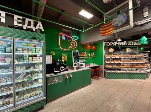 «Пятёрочка» и Студия Артемия Лебедева представили новый дизайн зоны кофе в магазинах
