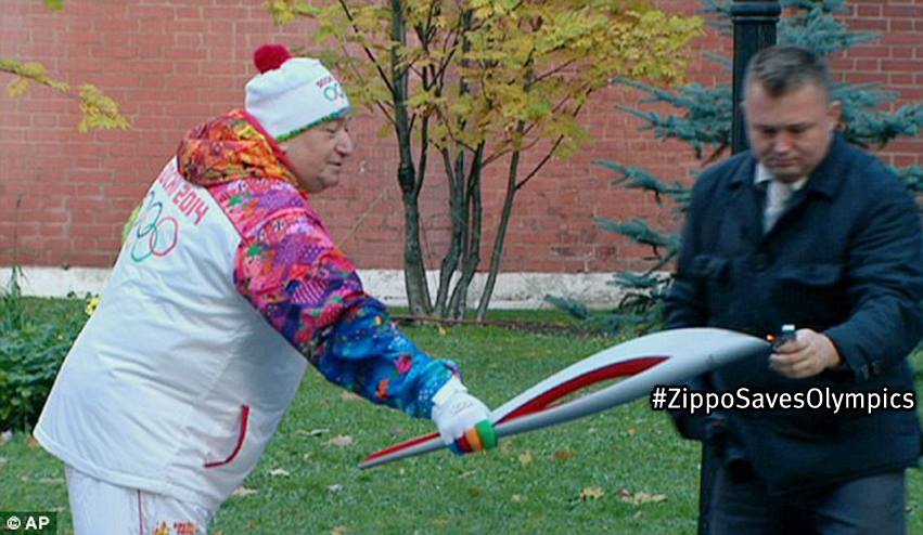 Zippo Saves Olympics