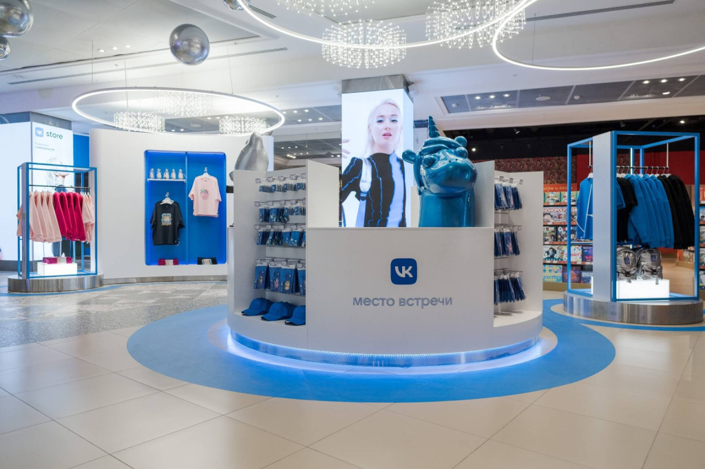 VK открыл второй офлайн-магазин в России