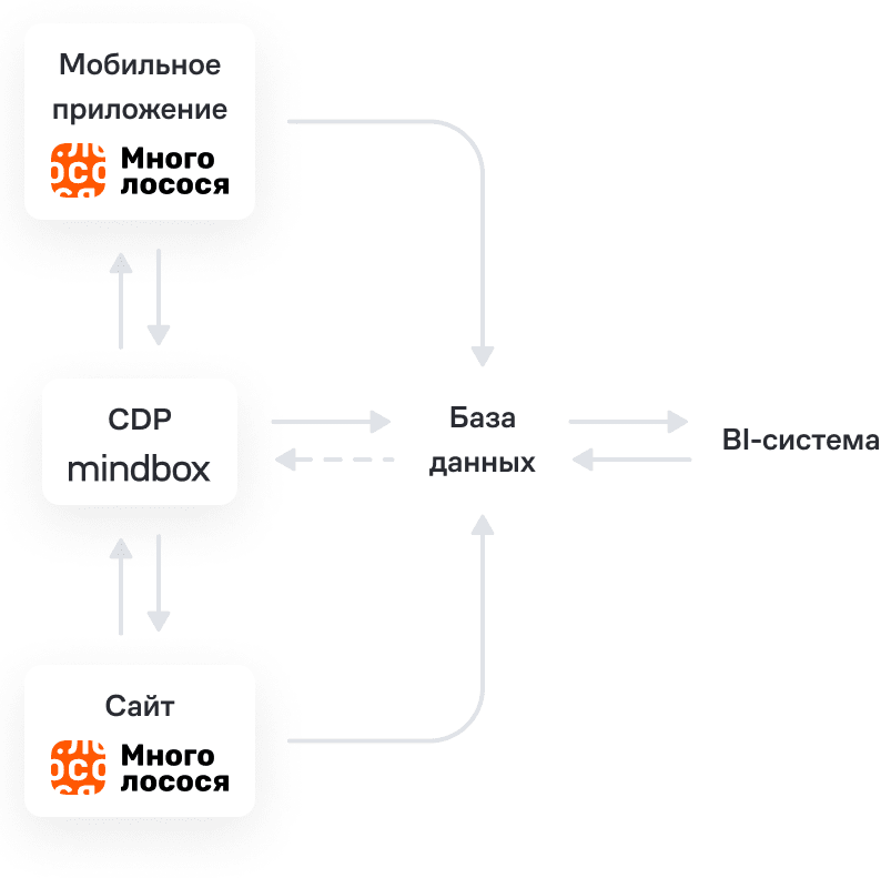 7,9% инкрементальных заказов — из CRM-канала – кейс «Много лосося» о внедрении CDP Mindbox 7,9% инкрементальных заказов — из CRM-канала – кейс «Много лосося» о внедрении CDP Mindbox