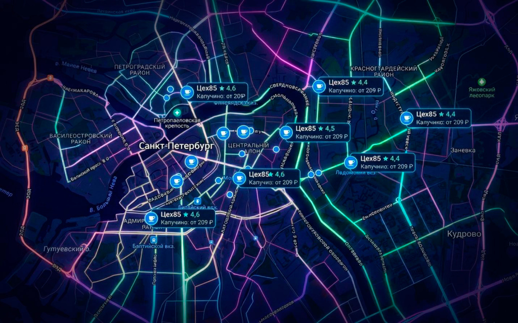 Кейс Цех85: как геоаналитика помогает точнее выбирать локации для франчайзинговой сети Кейс Цех85: как геоаналитика помогает точнее выбирать локации для франчайзинговой сети