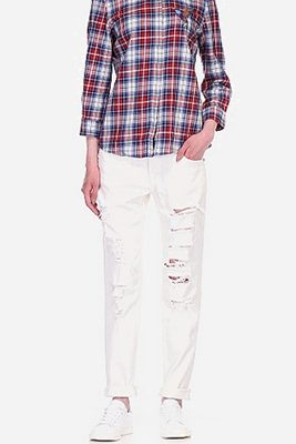Главная вещь летнего гардероба: 6 моделей белых джинсов
