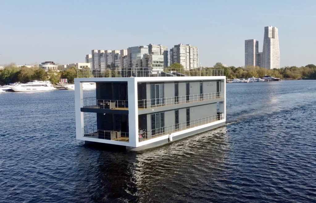 Ozon запускает продажу плавучих домов