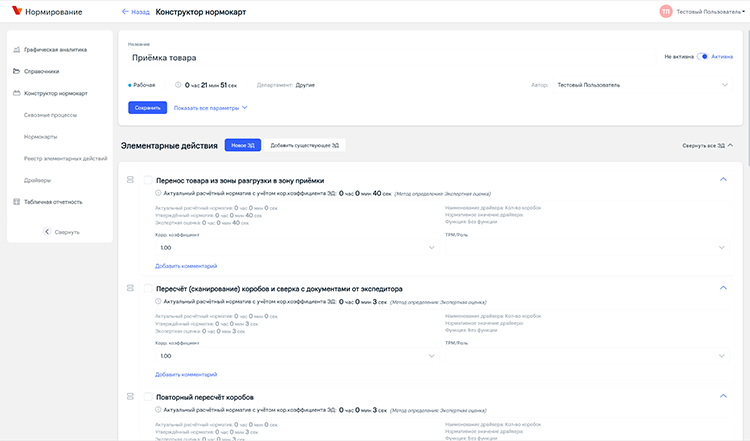 Нормирование операций в ритейле с помощью MD Audit Нормирование операций в ритейле с помощью MD Audit